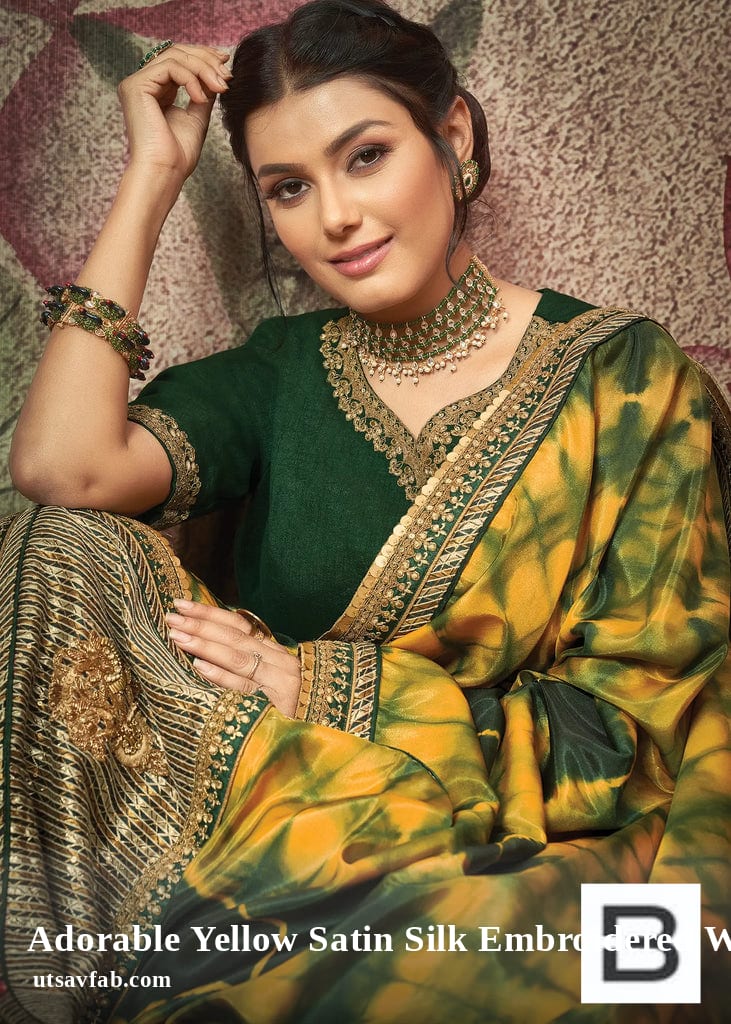 utsavfab's tweet photo. Adorable Yellow Satin Silk Embroidered Work Utsav Sari For Lohri utsav13123
by UTSAV FAB starting at $90.00. 
whats app at +1 919 590 5389
#utsav #utsavfab #utsavfashion #saree #salwar_kameez #lehenga https://t.co/yBDnq0ysbh