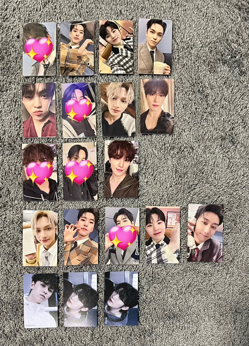 nooon_mero's tweet photo. SEVENTEEN セブチFML 交換

【譲】画像
【求】ドギョム (🤍以外優先) 

📮同日発送での交換希望です❕
Carat盤トレカはドギョムであればなんでも大丈夫です😖
🤍以外優先ですが検討するので、お気軽にお声かけください✌🏻💖

#SEVENTEEN交換 https://t.co/LSbBNpAqeC