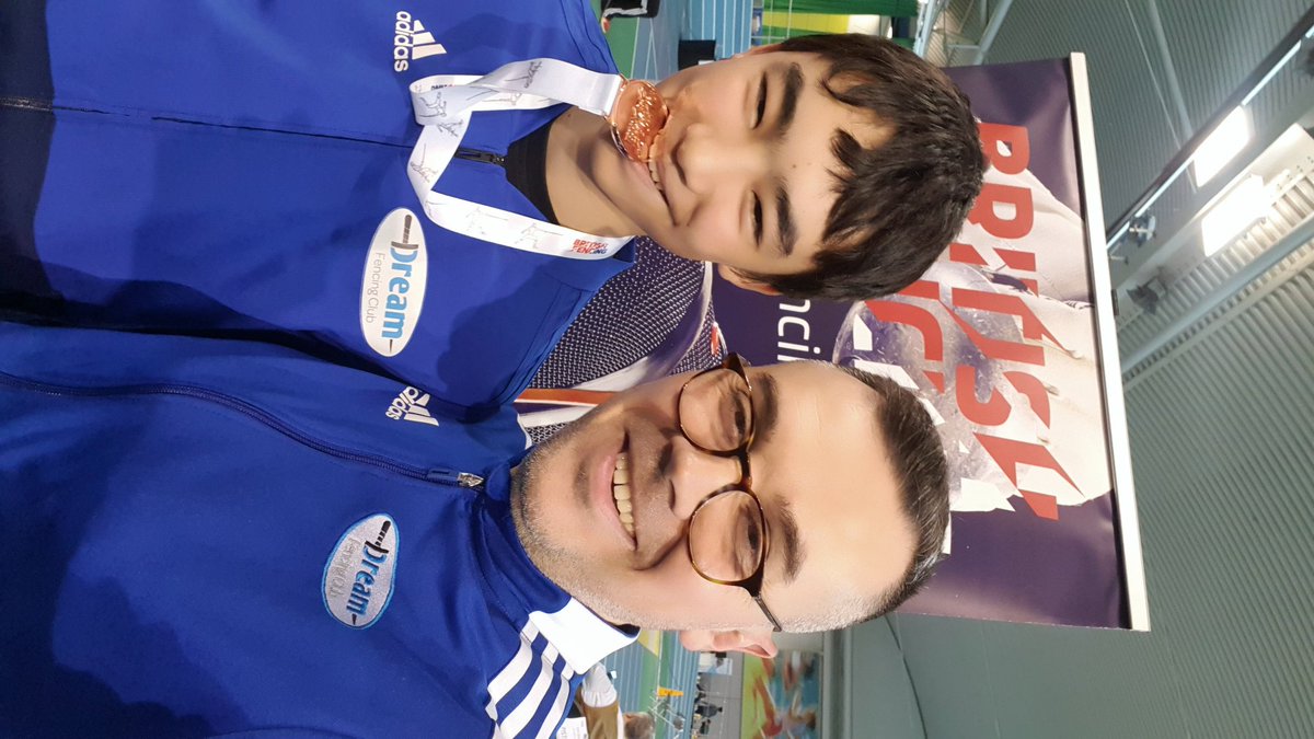 DreamFencing's tweet photo. First day at British Youth Nationals in Sheffield 
3rd place Benjamin Dacquay https://t.co/mpnpMVh2B6