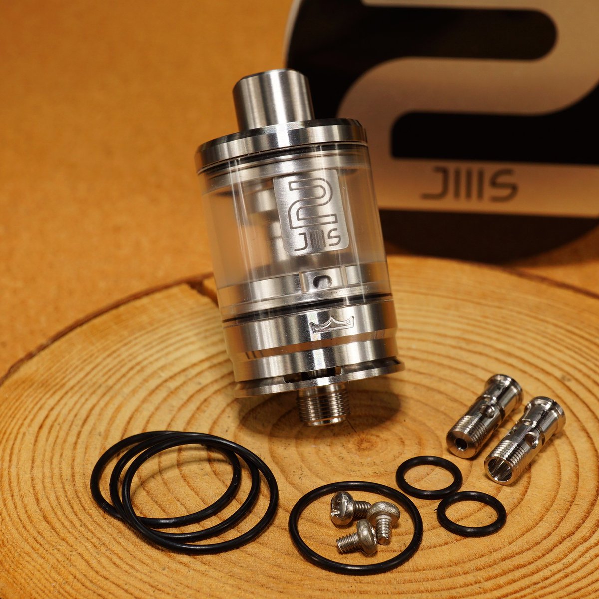 VAlphaline's tweet photo. Monarchy Vapes|J3S V2 RTA 入荷。国内外で入手困難の逸品です。コンディションは極微細な使用感と小キズ程度の良好な状態となり、純正 RDL AF pin も付属となりますので、是非お見逃し無く!👑👑👑DM大歓迎 #Monarch #MNCH #J3S #V2 #RTA #MTL #RDL #DL #Vape #vape好きな人と繋がりたい #vape放出 https://t.co/i7FOl8Arf7