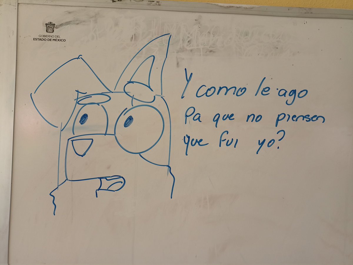 Kair654's tweet photo. Ando como maestro de Educación física y siempre los saco a hacer actividades.

Todos los dibujos que he hecho los hacía antes de cambiar de clases y los chichos no sabían quién era el responsable... 
Pero un día me vieron 😓
#Bluey #Atrapada https://t.co/M4pAmDXckU