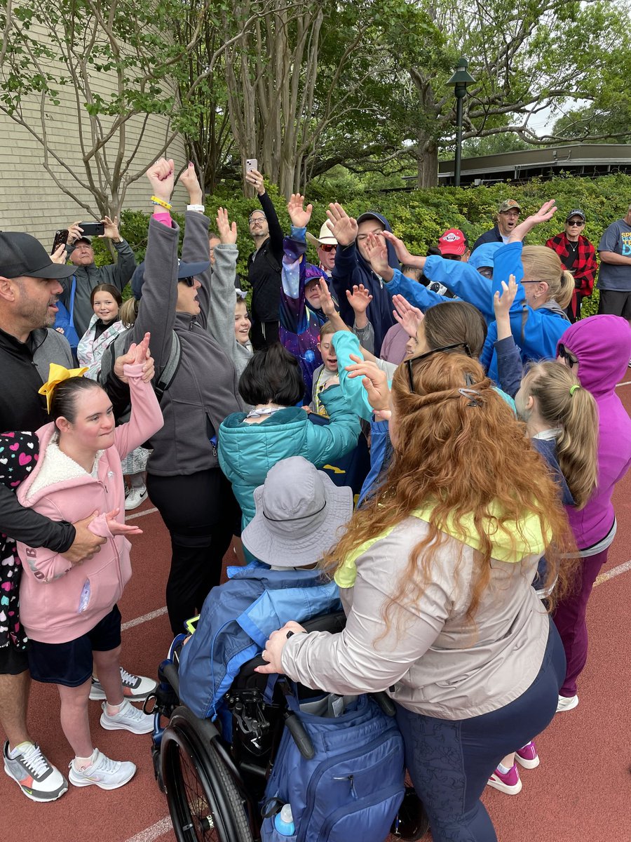 Special Olympics Local Track Meet at St. John School today.
Jediel won a Gold medal in a 25 m wheelchair race and a Gold medal in  tennis ball throw.
