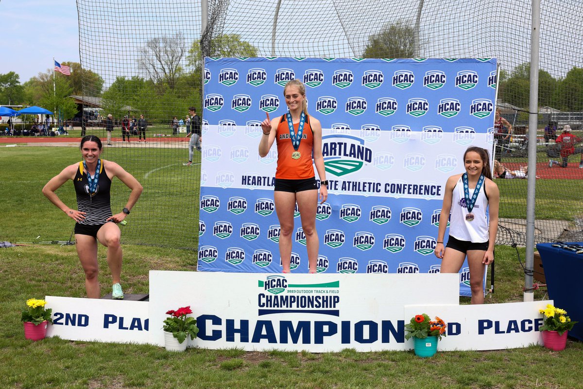 Congrats to Anderson Women's Track &amp; Field's Jada Stansberry on charging to a 3.55-second win in the 400 with a time of 57.00 seconds for first-team all-<a href="/HCACDIII/">Heartland Collegiate Athletic Conference</a> honors! Stansberry also throttled the 26-year old school record by 1.11 seconds. #SoarRavensSoar #GBGR #TheHeartOfD3