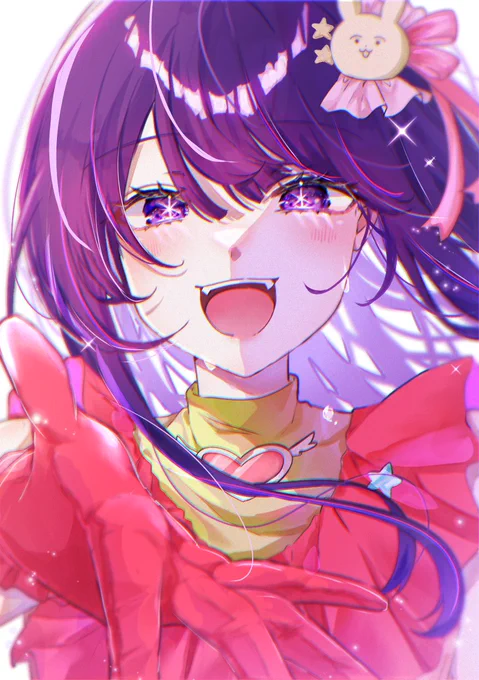 「  君は完璧で究極のアイドル  」             #推しの子 #星野アイ #イラスト