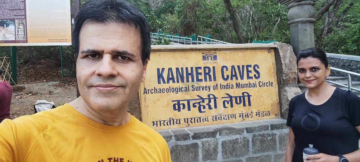 sandeepvarma15's tweet photo. Life is all about choices we make!
#GoodHealth, #fitness, &amp; #healthylifestyle is what me &amp; @poojavarma2305 have chosen! So after seeing off parents at the airport this morning, straight to #BNP for a 16.44 k #MAFrun.
#MumbaiRains at the end made the experience cool!
@TheFitistan https://t.co/i94TBH1rwi