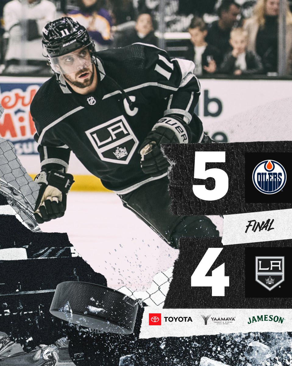LAKings's tweet photo. Final. https://t.co/4hEJqTHig3