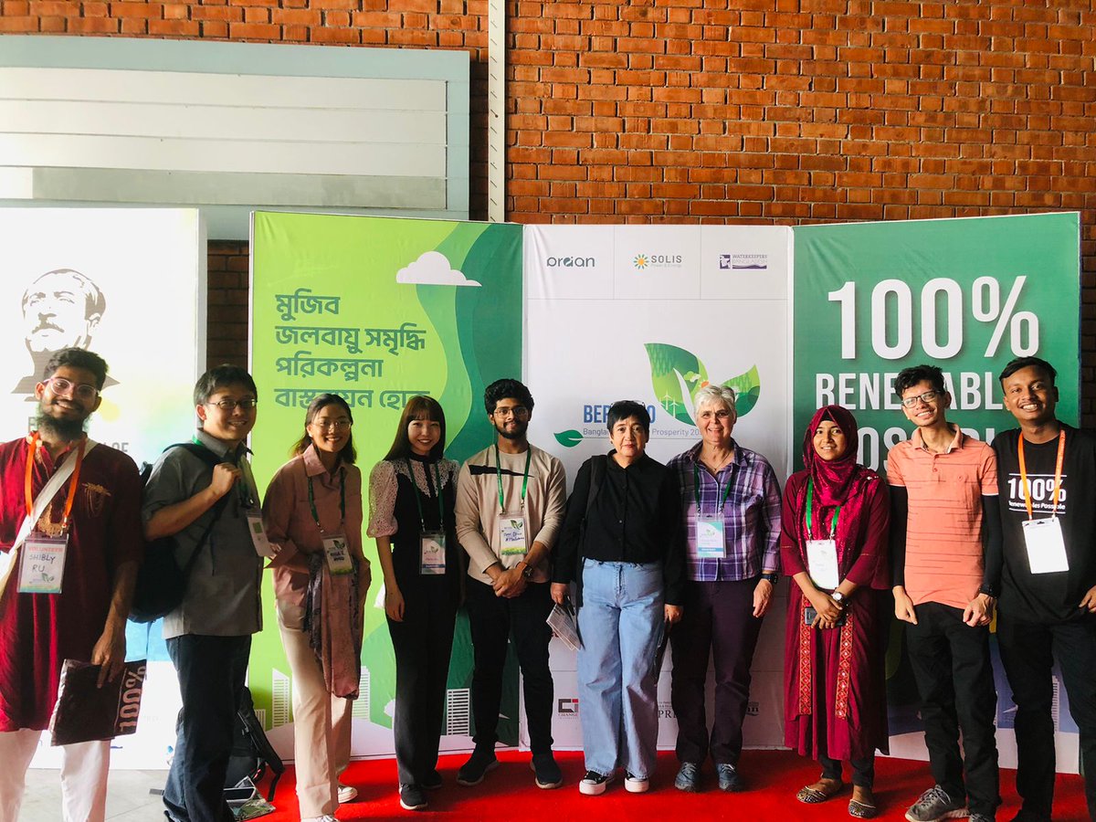LamiaSangida's tweet photo. Closing day of " Bangladesh Energy Prosperity 2050" 🇧🇩

#bep2050 
#renewables #JustTransition #YouthNet https://t.co/fWZ6D3ES2Z