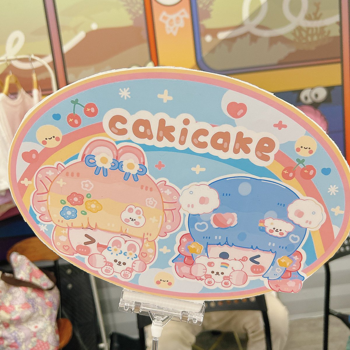 kodzucake's tweet image. วันนี้ก็ประจำบูธเรียบร้อยคับ วันสุดท้ายละน้า 🤍✨

📍Metro Art (mrt พหลโยธิน)
🕙 10.00 - 19.30 น.

#SummerAnywhereArtMarket
#MetroArt
#10artmarket