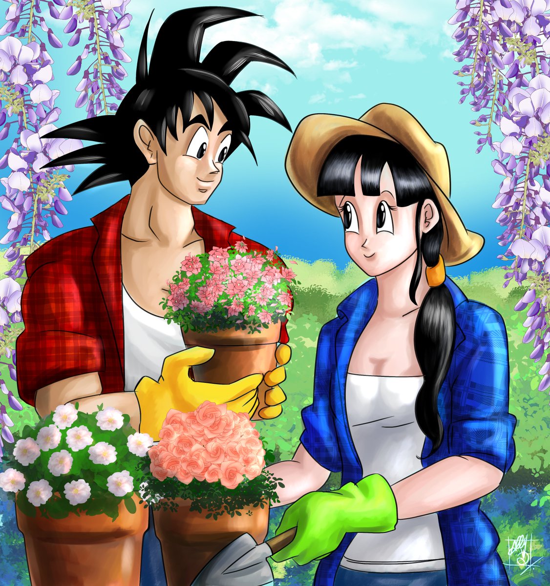 aline_carneiro's tweet photo. #GochiSpringFling day 2: Gardening. @Sonfamilyweek https://t.co/sjrpZ3LuXA