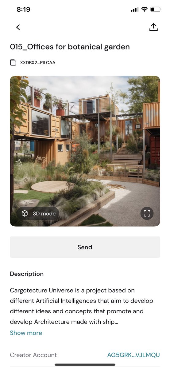 jforcejr84's tweet image. @CargotectureAI just got another one of these awesome cargo container shuffles - I need IRL blueprints !! 🔥💯🙏💪#algorand #AlgorandNFTs