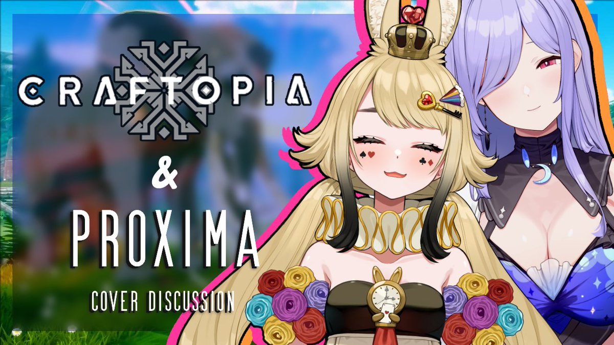 YurikagoKokone's tweet photo. 【Craftopia &amp; PROXIMA cover Afterparty】
Join us on @non_a_non 's channel!!!

Live at 6:15pm PDT / 9:15pm EDT

https://t.co/nbgu7Nq4b9
#kokonline #NonOnTime https://t.co/fSklBnnz3V