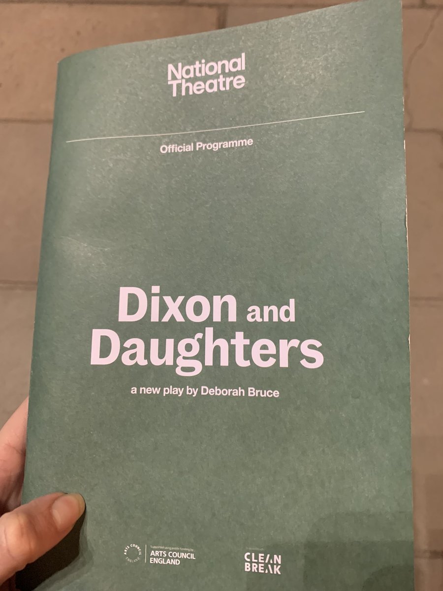 MercePerezPons's tweet photo. “The fear of male violence permeates women’s lives”.

Dixon and Daughters (By Deborah Bruce)
#dixonanddaughters
#dorfmantheatre
#nationaltheatre
@NationalTheatre https://t.co/8n5Zgk0PMZ