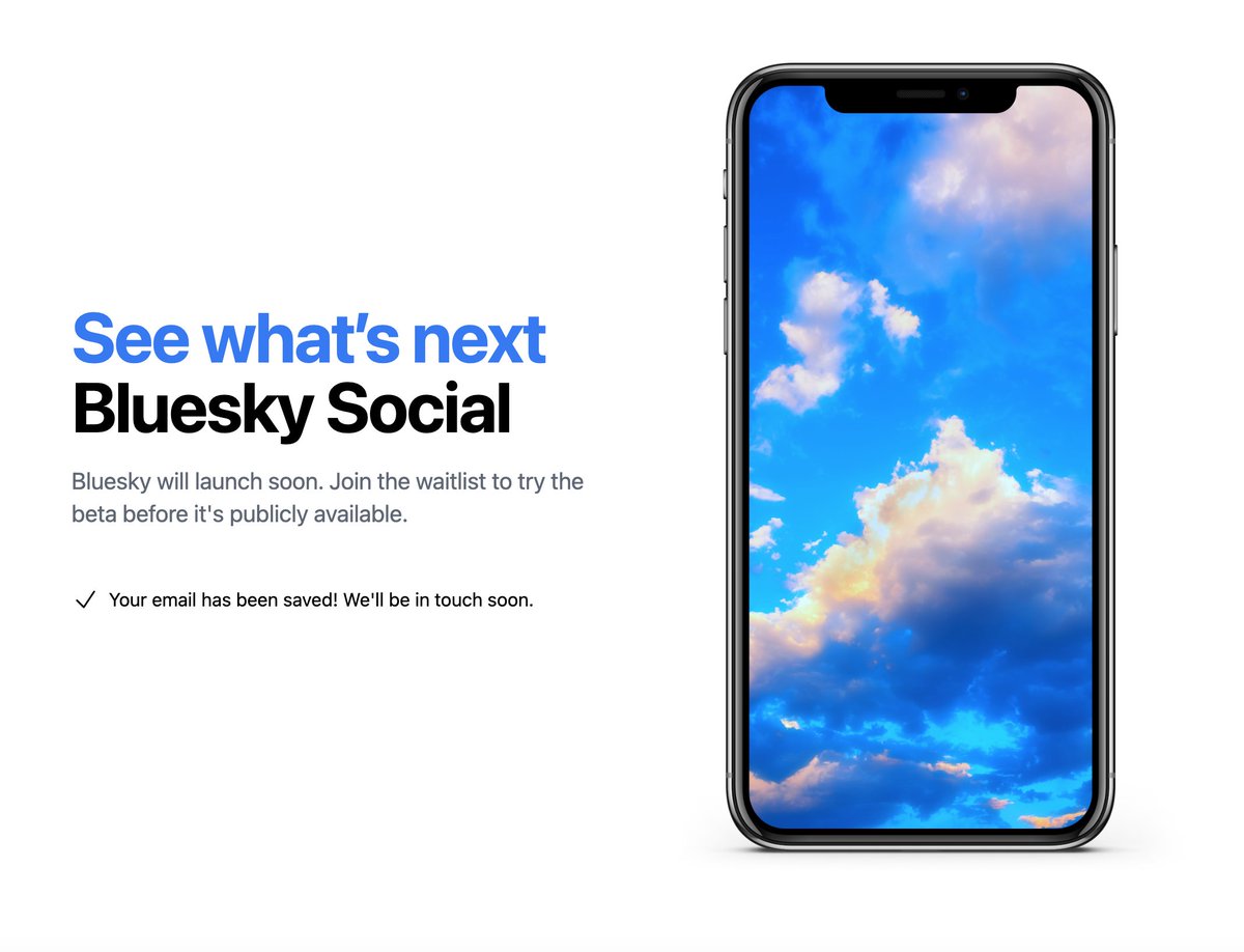 #bluesky I am waitting for you