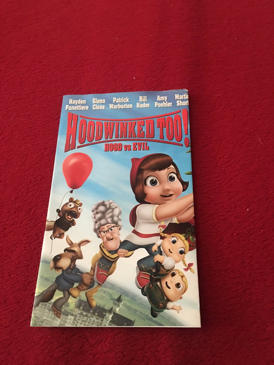 Happy 12th Anniversary to Hoodwinked Too! Hood vs. Evil 
@disa_mike @RealCoryEdwards @ToddEdwardsFilm #TonyLeach @haydenpanettier #GlennClose @paddywarbucks @realjoancusack #DavidOgdenStiers #BillHader @amypoehler @andydick #MartinShort #BradGarrett @CheechMarin @tommychong