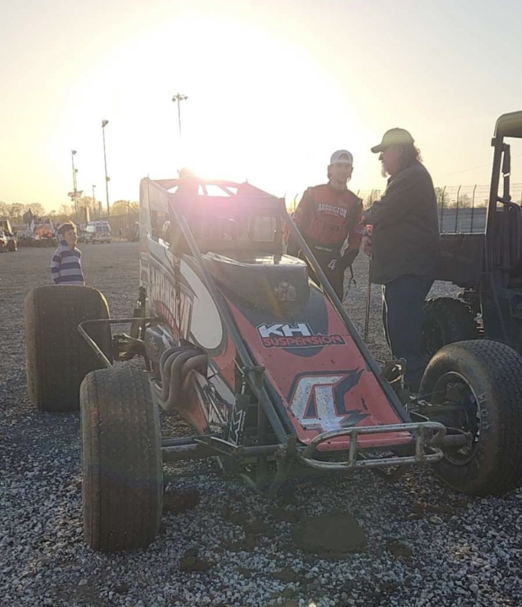 BC4RaceTeam's tweet photo. Well Braydon got passed one car in the heat. Track is different then we were anticipating. https://t.co/g2bBErmjiB