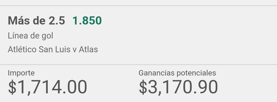 🚀🔥🪜RETO ESCALERA 🚀🪜🔥

PASO 2
Vamos con $1,714📲
🔥$1,714 para $3,170🔥

DE $1,000 A $5,000💸

Deja tu RT y like de la buena suerte 💬❤️🔁💬❤️🔁

Entre más buena vibra lances más fácil vamos a volver  a ganar 💸🚀👑

#GamblingTwitter