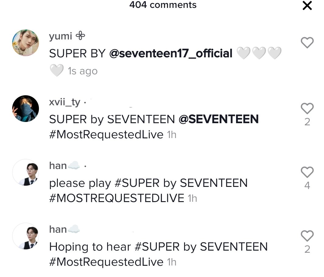 WorldwideCarats's tweet photo. We hope to hear #SUPER by @pledis_17 on  #MostRequestedLive 🍀  @OnAirRomeo and @MostRequestLive thank you!

Tiktok Carats! Request on Tiktok too! 
🔗 https://t.co/TRJpmicvuy

 #FML @pledis_17jp https://t.co/jxxvvxwnXQ