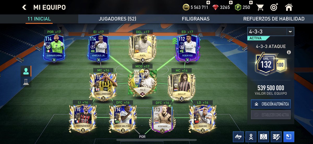 Aprovechando todo lo posible el evento, y pensar que consideraba imposible poder comprar a gullit