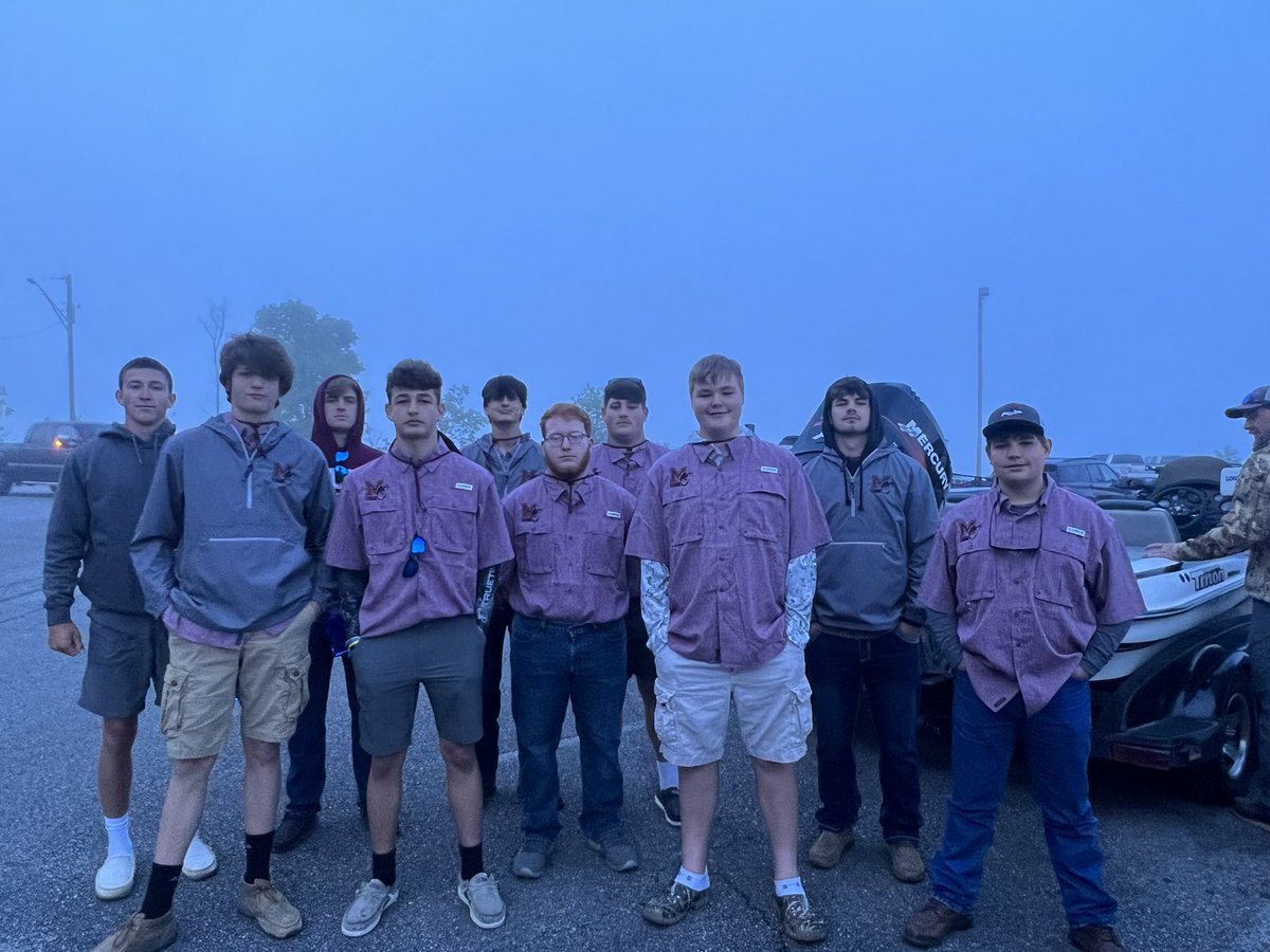 The Bass Fishing Team performed well in the Region Tournament today. Big shoutout to Coach Branstetter and her team. We look forward to the official results on Monday. Excellent work by the fishing hornets. #MetcalfeHornetsEver