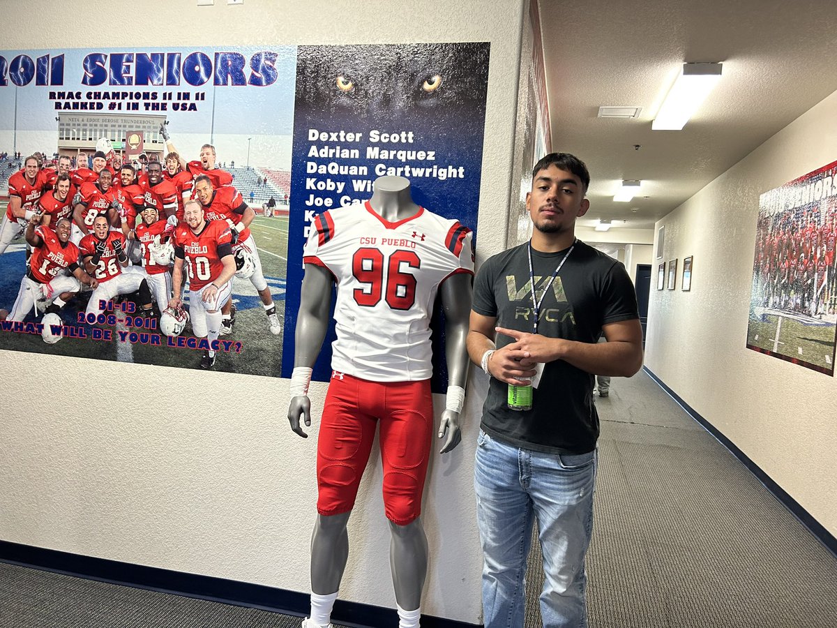 CTezsam's tweet photo. Thank you @CSUPFootball  and staff @Coach_Guap  for having me out it was a great opportunity and I enjoyed the spring game! The Wide receivers are cold! @CSUPCoachGraf  @PhilipVigil @CoachBehbahani https://t.co/LZVbOHM3mx