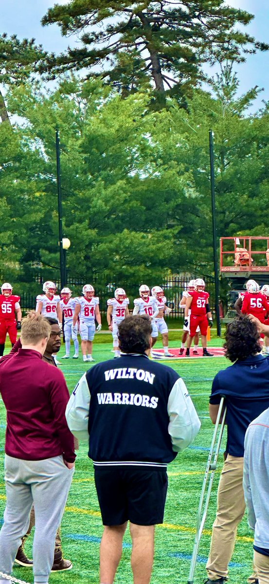 George Papakosmas #99 (@georgepapakosm1) on Twitter photo Great day <a href="/Marist/">Marist University</a> visiting one of the most beautiful campuses in the country.Enjoyed hearing about the football program & great to be on the sideline watching the scrimmage.Thank you <a href="/CoachBenChapman/">Benjamin Chapman</a> for the invitation. <a href="/CoachParady/">Coach Parady</a> <a href="/CoachGroce/">James Groce</a> <a href="/Wilton_Football/">Wilton HS Football</a> <a href="/WiltonAthletics/">Wilton Warriors</a> Great day <a href="/Marist/">Marist University</a> visiting one of the most beautiful campuses in the country.Enjoyed hearing about the football program & great to be on the sideline watching the scrimmage.Thank you <a href="/CoachBenChapman/">Benjamin Chapman</a> for the invitation. <a href="/CoachParady/">Coach Parady</a> <a href="/CoachGroce/">James Groce</a> <a href="/Wilton_Football/">Wilton HS Football</a> <a href="/WiltonAthletics/">Wilton Warriors</a>
