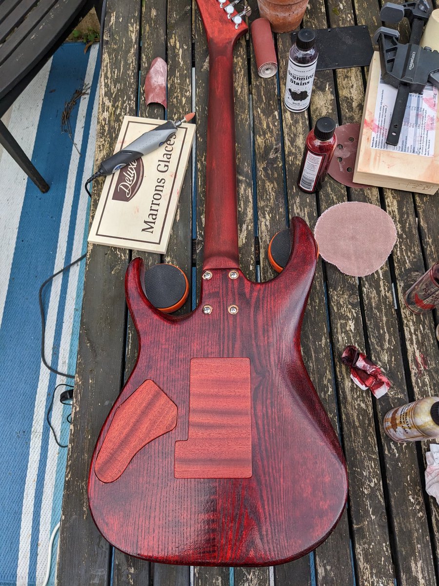 MarwanBurelle's tweet photo. Better neck color and new protection plate. https://t.co/pzm6mL4yHa