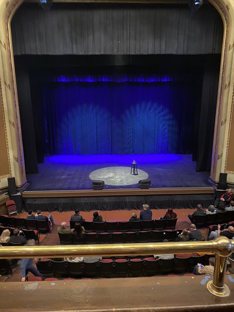 taralynnvanc's tweet photo. @gerrydee section E, row 2! Second balcony! Shoutout to the “Kirkcaldy Kids” and a meet and greet after?! https://t.co/OrfQktVjHd