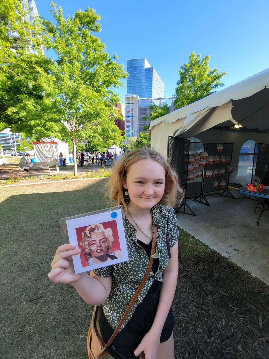 BAMOK's tweet photo. Fun times at our annual outing to the Festival of the Arts in downtown #okc. It was packed with people but so nice to be outside with lots of art, music and food. #okcfa https://t.co/hS7FBHpW5V