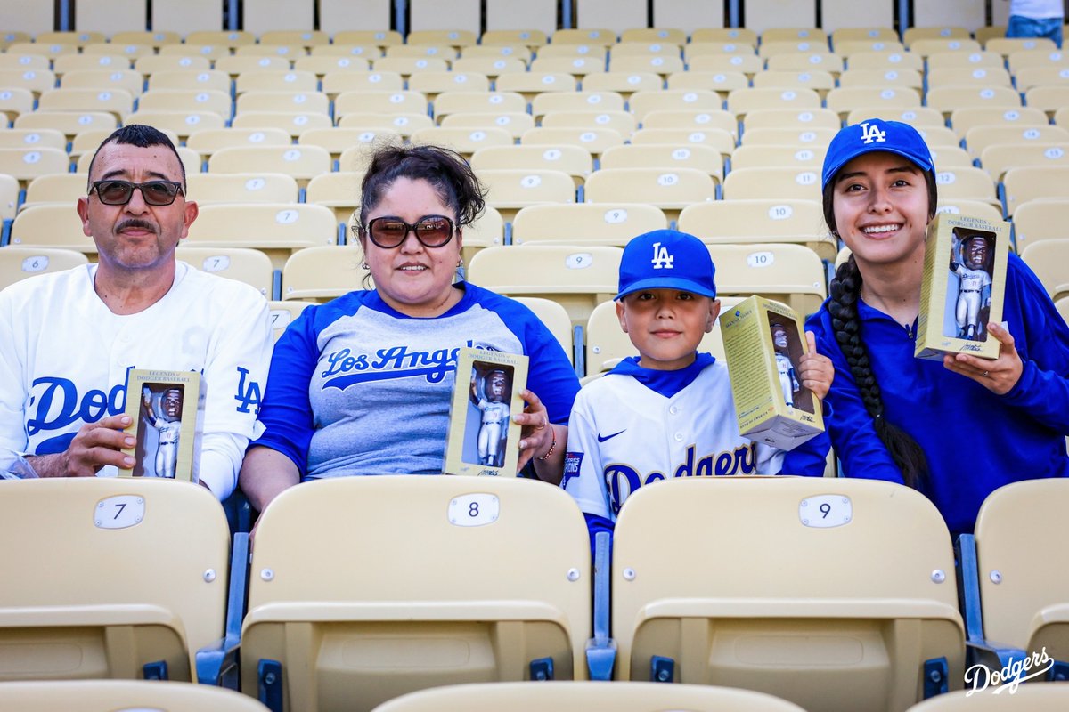 Los Angeles Dodgers on X: It's Manny Mota Legends of Dodger Baseball  Bobblehead Night presented by Bank of America!  / X