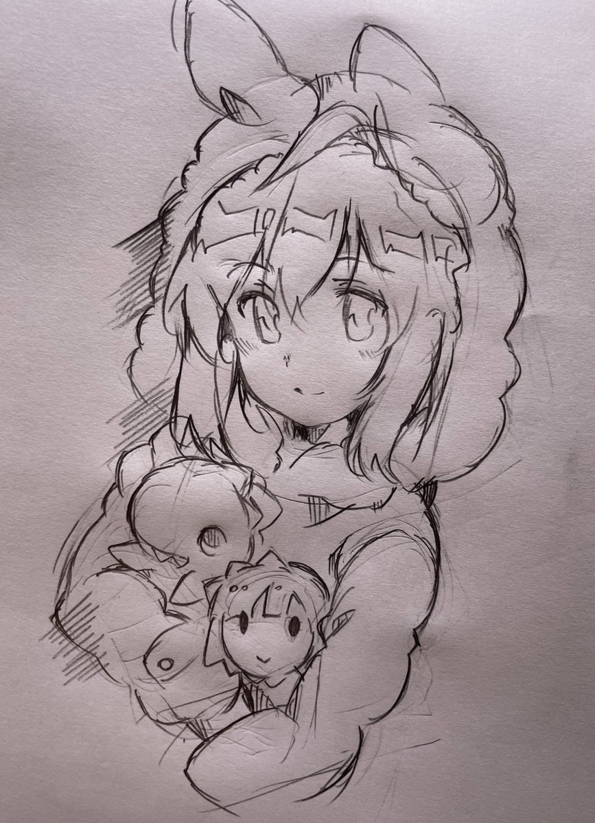 「落書き 杏奈ちゃん」|train@5/28ISF_E44のイラスト