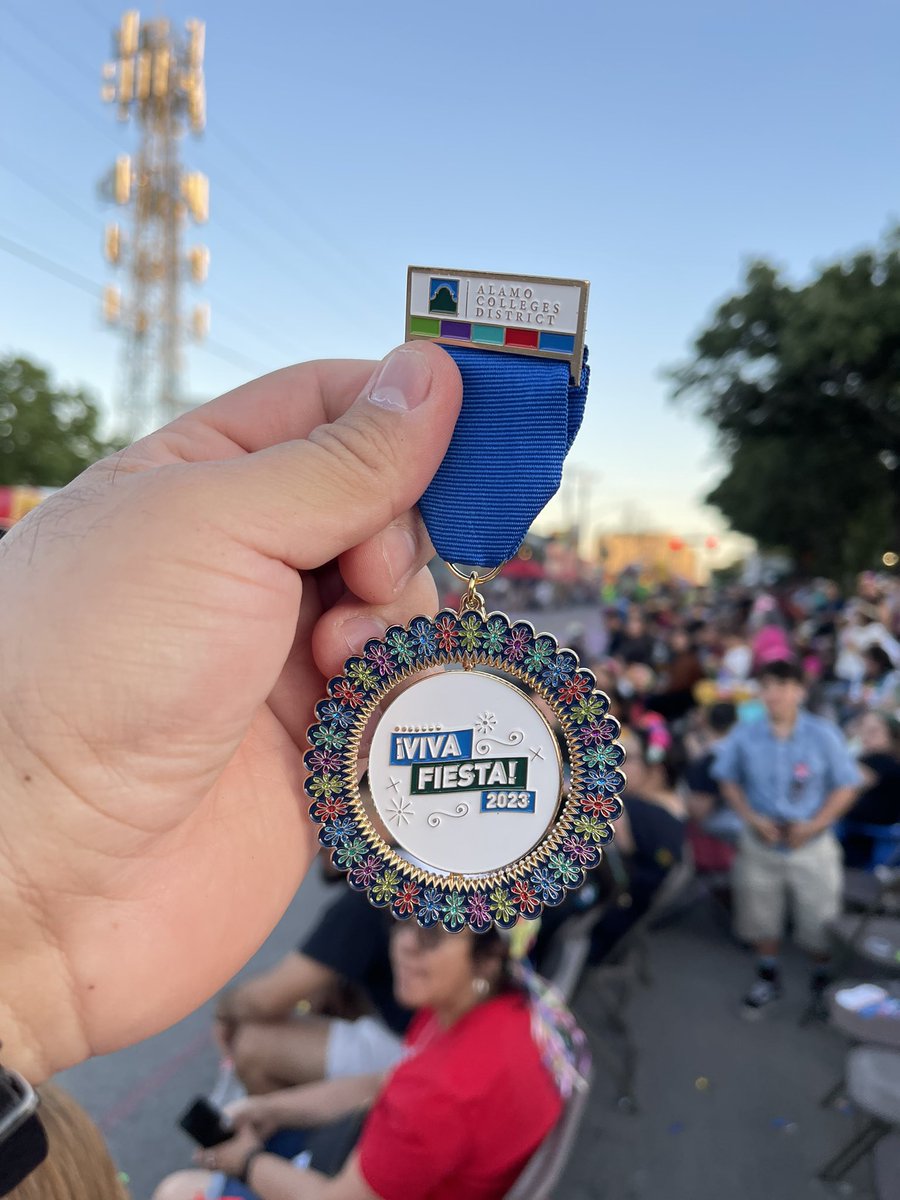 Are you ready to Fiesta?! Be on the lookout for the #AlamoColleges float tonight at the Flambeau parade. #FiestaSA2023