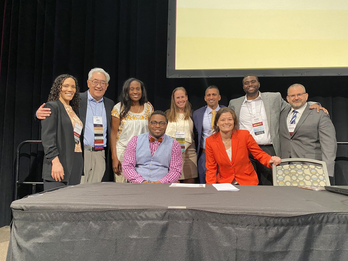 TheAMSSM's tweet image. Thank you to Dr. Feranmi @Okanlami for giving the Presidential Keynote Lecture on Adaptive Sports to conclude the opening session at #AMSSM2023.