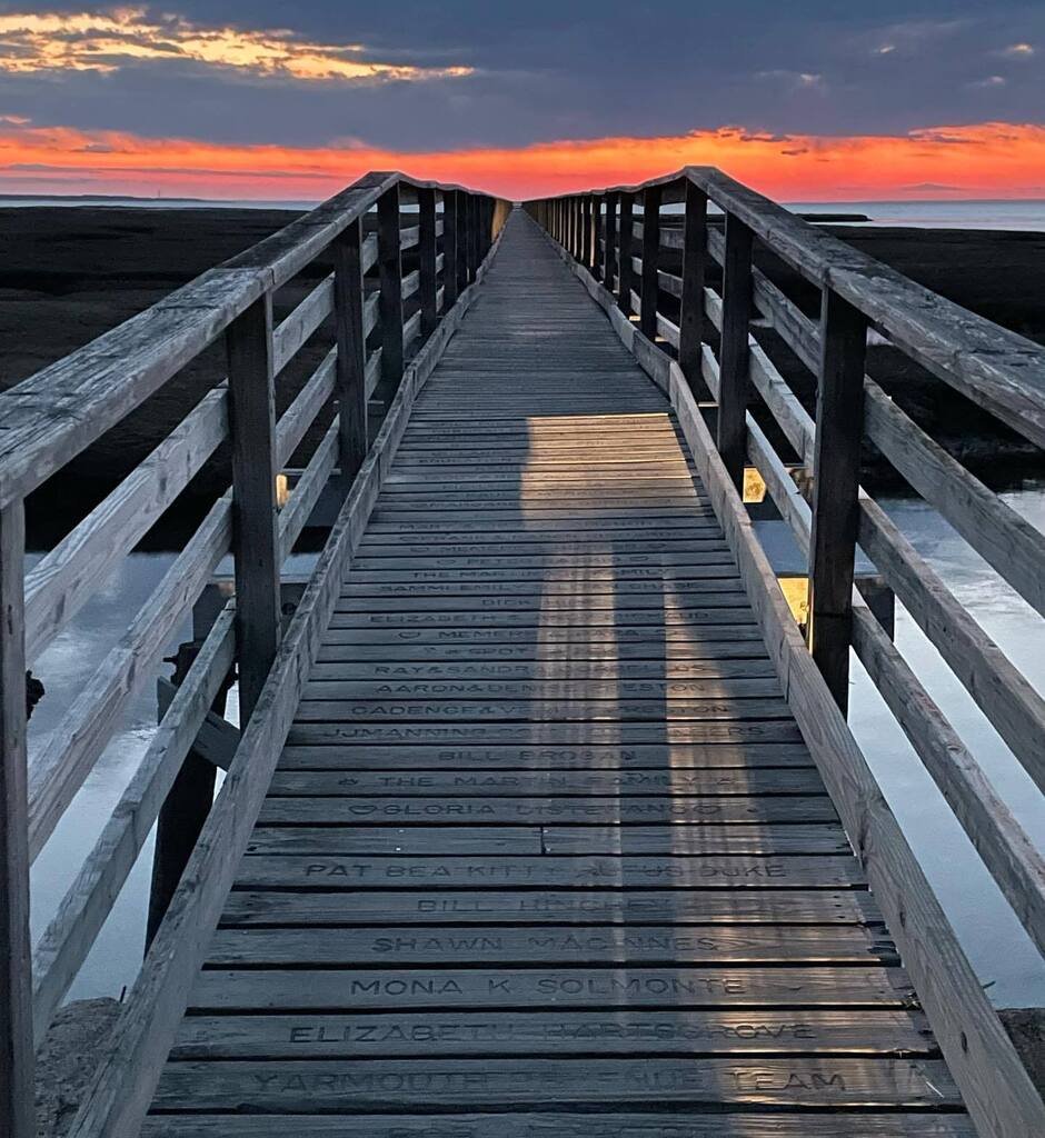 Bass Hole Boardwalk Sunsets seldom disappoint #greysbeach#sunset #boardwalk #capecodsunsets instagr.am/p/CrpAzDROPwx/