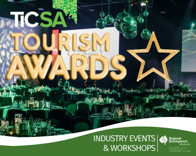 With more than 25 award categories, the <a href="/tic_southaus/">TiCSA</a> 2023 SA Tourism Awards are open to South Australian businesses and organisations across the tourism industry. 

 Nominate via the Quality Tourism Framework Portal by Wednesday 14 June. 

MORE INFO: buff.ly/3zfLM6x