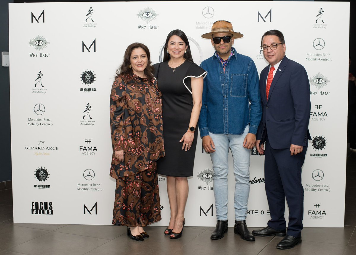 fwlatam's tweet photo. En el lanzamiento de Why Hats x Alejandro Medrano,  #España 🇪🇸 con el señor embajador de #Honduras 🇭🇳  @MarlonBreve @hondurasnespana @fsanchidrian #AMHATS https://t.co/Lj63OeXzGA