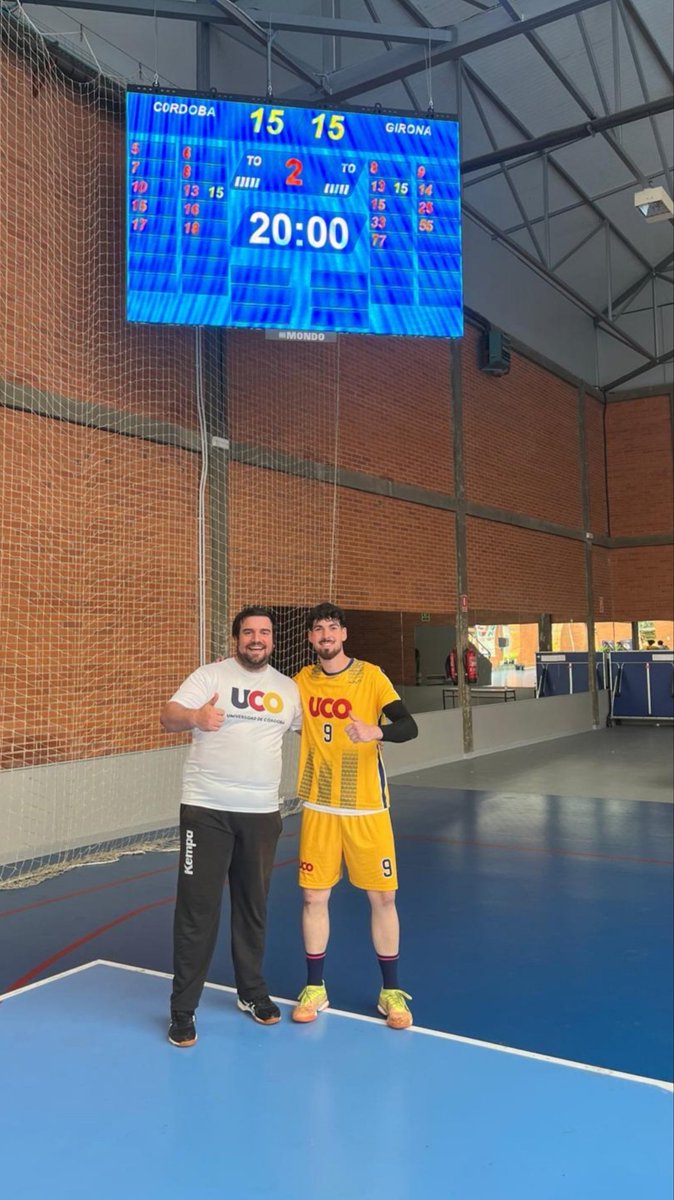 Antonio Castro y Alfonso Díaz se traen el bronce 🥉🥉🥉 en los campeonatos universitarios UCO... orgullosos de vosotros.