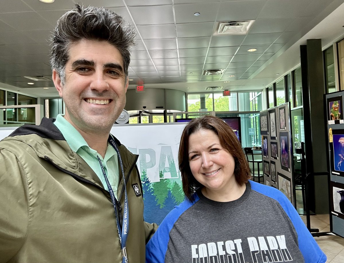 justindavidwilk's tweet image. Jack and I attended the All County Secondary Arts Festival today at the KLC. @PWCSNews @PwcsArts @LillieGJessie43