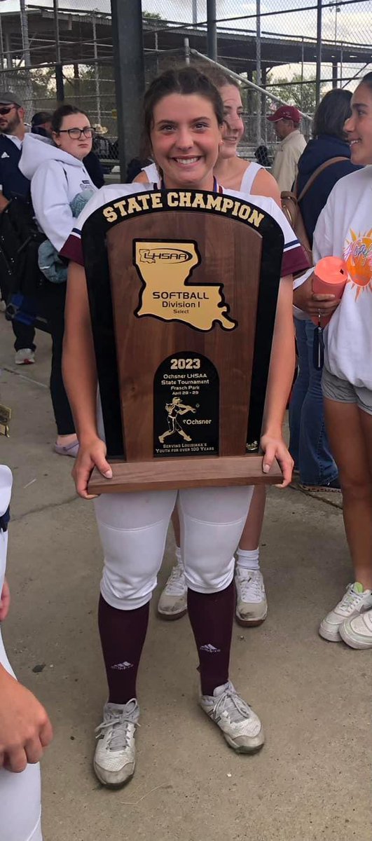 Congrats to Meredith Fontenot <a href="/merdyfontenot/">meredith fontenot</a> and St Thomas Moore on clenching the state championship today!!! #maruccipatriots