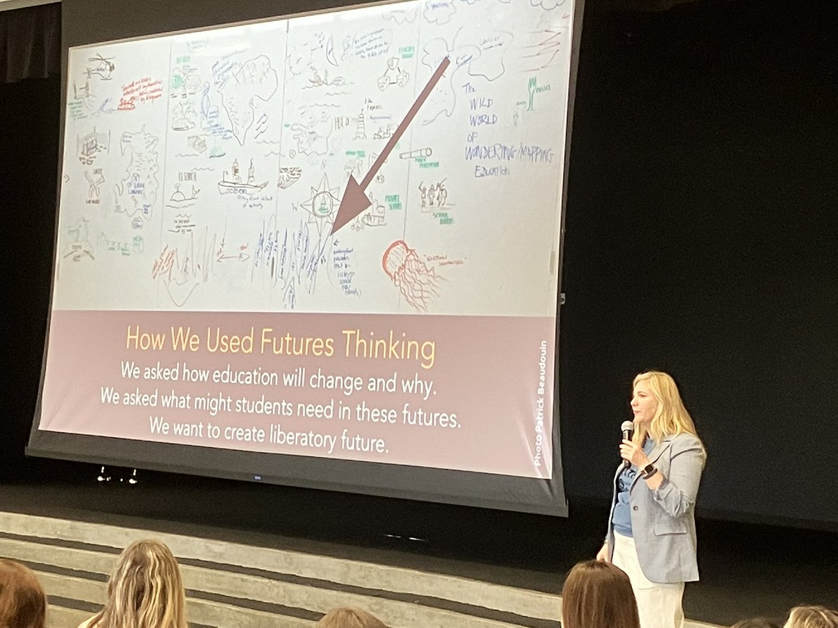The fabulous @laura_mcbain kicking off our keynote <a href="/39x/">kousuke.oxa</a> Summit! Thinking about our own learning journeys and imagining the what the future looks like 5 years from now. It starts with our imagination. <a href="/Design39Campus/">Design39Campus</a>