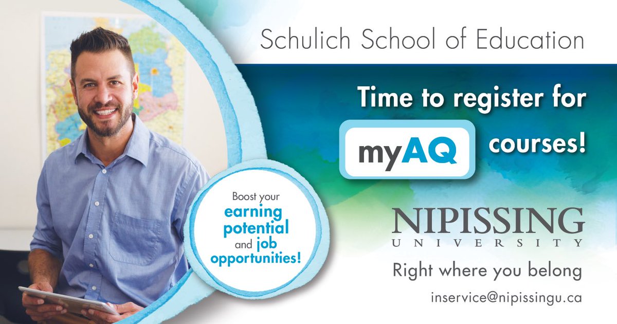 s_nods's tweet image. Check out nipissingu.ca/academics/schu… to apply. #aqcourses #abqcourses #nipissingu