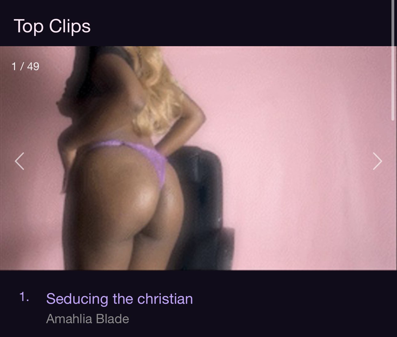 #1 selling clip in the Religious category on @clips4sale 🖤 Keep buying, sinners https://t.co/Z4IXd5Ac0o