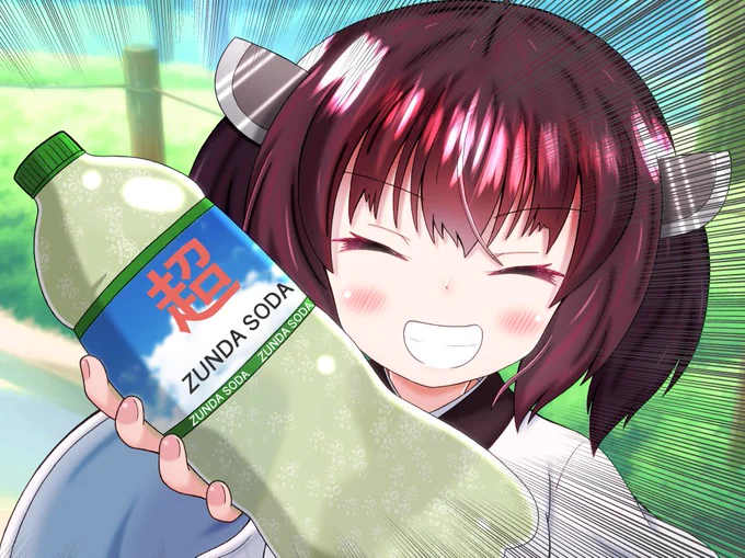 きりたん「ピッコ〇さん、お水だよ!」 〇ッコロ「ごは～〇、助けてくれご〇～ん!!」 #東北きりたん