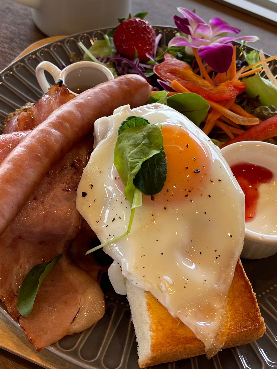 44RiderJ's tweet photo. おはようございます😊
お久しぶりです。
本日のモーニング

SHICHINO RESORT
SHICHINO CAFE &amp; PIZZA

SHICHINOモーニングプレート
ごちそうさまでした😋

#SHICHINO #cafe #pizza
 #Morning #モーニング
#イタリアン #Italian 
#野菜 #サラダ #salad
#coffee #コーヒー
#七ヶ浜 #朝食 https://t.co/fi4vti0veO