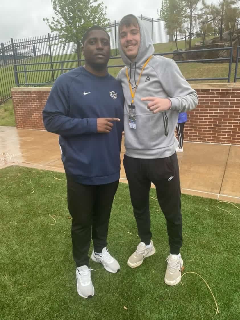 BrycePerkins's tweet photo. Had a blast @ucobronchofb spring game!! Loved the facilities and staff! #RollCho @_CoachDonald @Pbriningstool @AdamDorrel @Coach_Curlee @EarlGill10 @NWARELITE7v7 https://t.co/3JM1uKEwsn