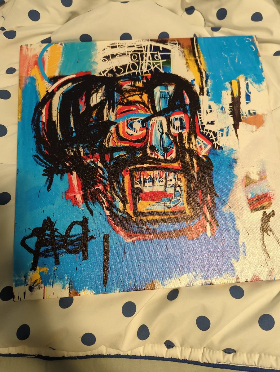 That feeling when you rep some physical art