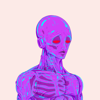 trichomosapien's tweet photo. I went hard on Plutopia when it came out and of course it was a rug...but now @WeAreArea52 is a community driven de-rug of that project, and i got my naked skellies back today! Thanks to the dedicated team working to turn this ship around. I am the Skeleton King! https://t.co/LuJK4VZDQy