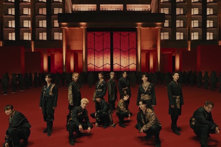 kchartsmaster's tweet photo. "Super" by SEVENTEEN (@pledis_17) earns the biggest debut by a boygroup song on YouTube Music Korea in 2023 (2.69 million streams). https://t.co/tz36Bj8ZZR
