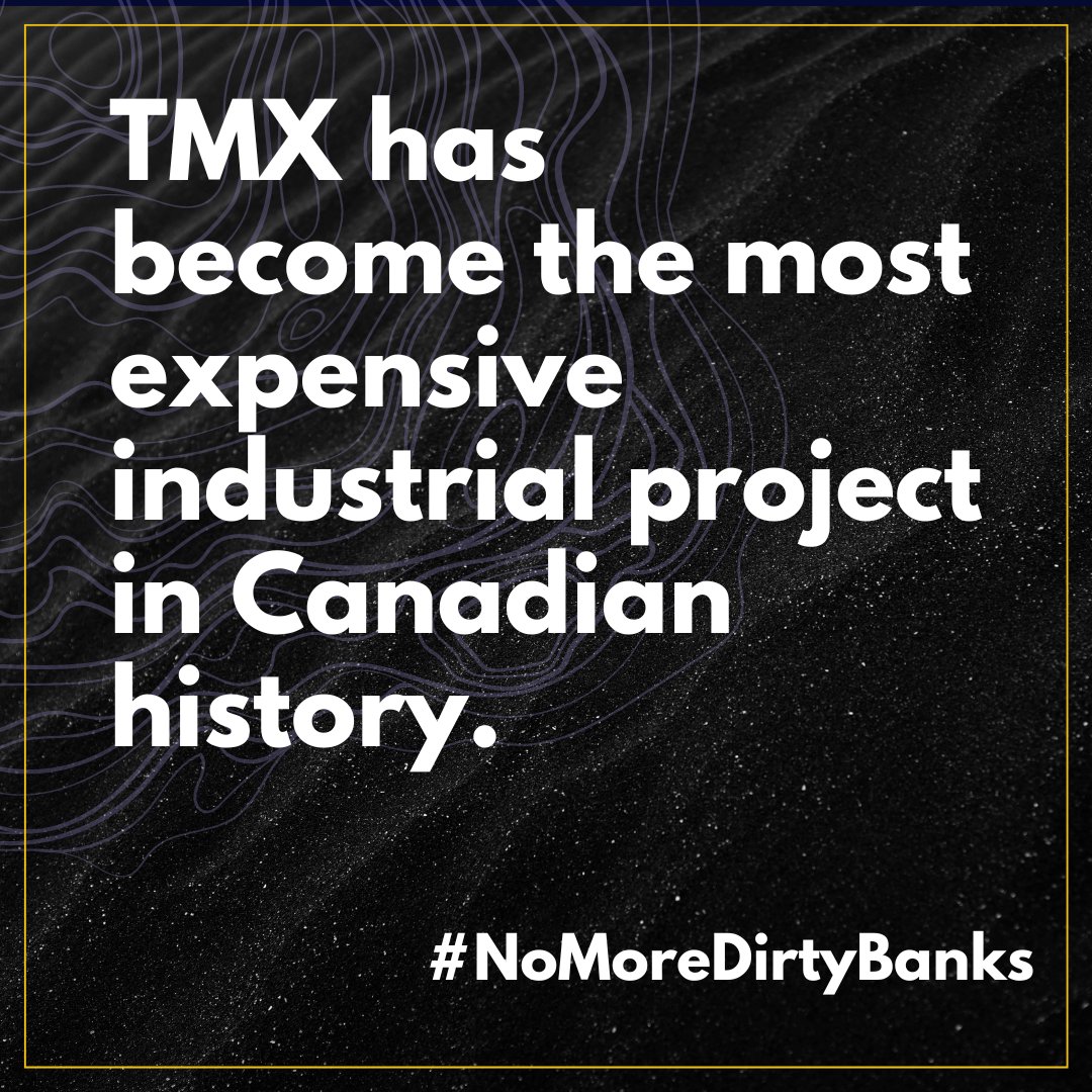 Canada’s big five banks have collectively provided over *one trillion* dollars to fossil fuels since the Paris Agreement. 

@RBC was the top global financier of fossil fuels in 2022...

🧵[1/3]

 #BankingOnaBetterFuture  #UNDRIP #StopTMX