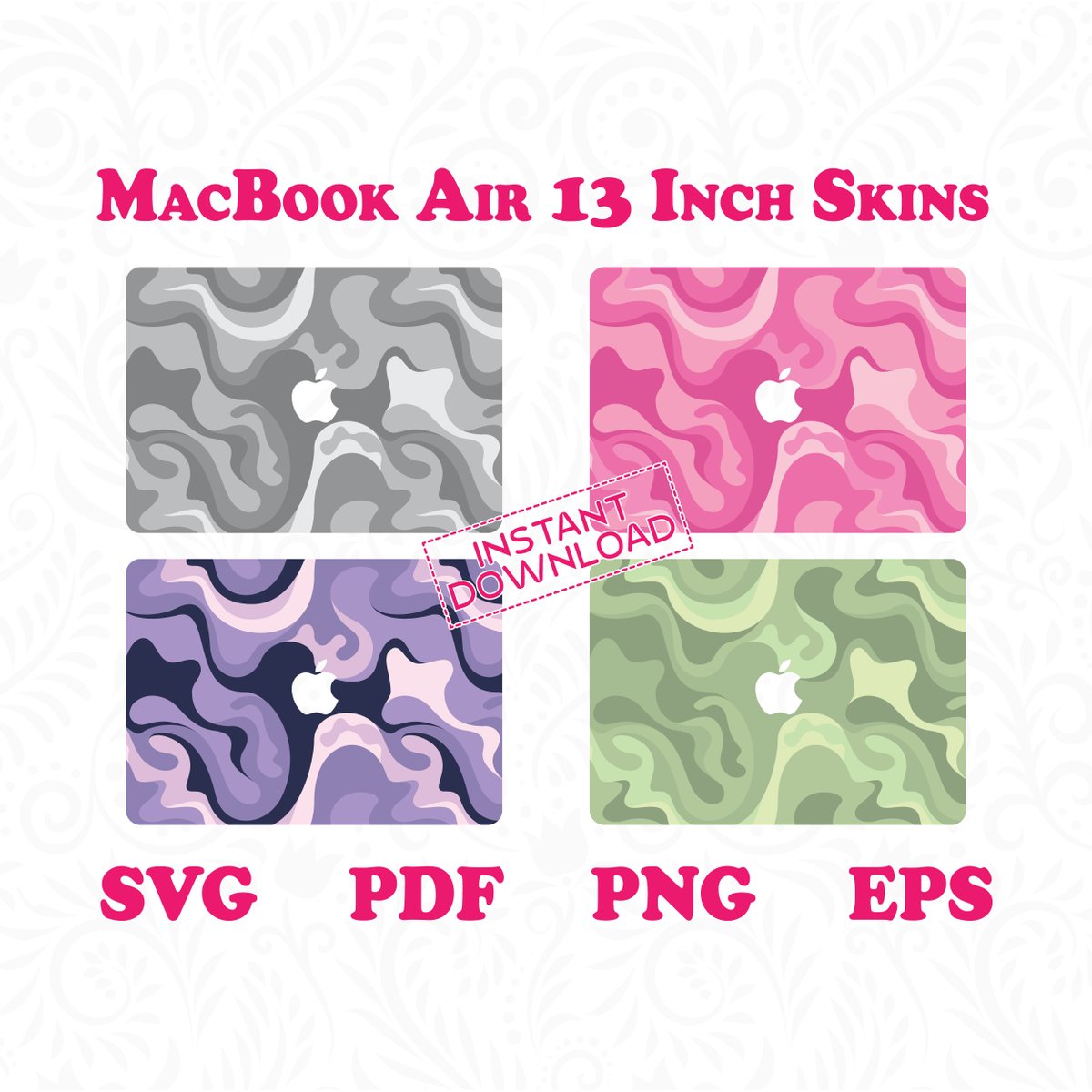 DigiArtistStore's tweet image. #macbookair13 #macbookskin #printablestickers
MacBook Air 13 Inch Skins Stickers set includes 4 MacBook Air Skins with Keyboard Stickers, allowing users to select the MacBook Air 13 case Skin that best suits their style.

For Purchasing Contact me…
etsy.com/DigiArtistStor…