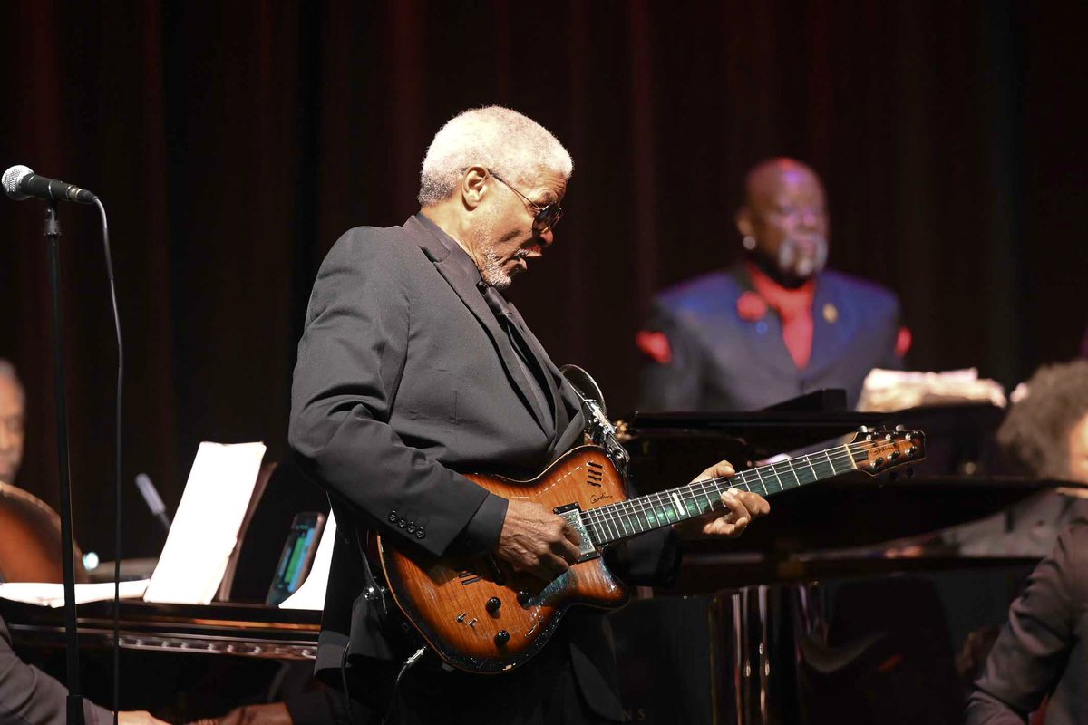 CAU's tweet image. Tonight, Clark Atlanta University’s Jazz Music Legend and Professor, Dr. James H. Patterson, along with CAU Alumni Jazz Orchestra, held an amazing tribute concert honoring the iconic jazz musician and composer, Duke Ellington.
